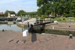 Small locks connecting Stratford Habor with the river Avon