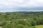 View from the middle of the Pontcysyllte Aqueduct