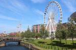 Das Riesenrad Echo Wheel of Liverpool im Keel Wharf