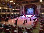 Dance floor in the Blackpool Tower Ballroom