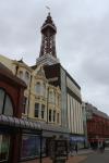 Pedestrian precinct of Blackpool downtown