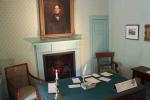 Arbeitszimmer im Haus des New Lanark Fabrikmanagers Robert Owen