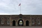 Main entrance to Fort George