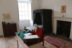 Historic officers barrack rooms of Fort George