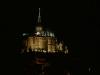 Die beeindruckende Kulisse von Mont-Saint-Michel bei Nacht