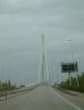 Le Pont de Normandie verbindet Honfleur und Le Havre über die Seine