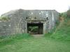 One of the two bunkers with heavy field artillery of Strong Point WN 62 above Omaha Beach