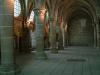 Der Rittersaal (Scriptorium) befindet sich unter dem Kreuzgang. Hier arbeiteten die Mönche der Abtei an wertvollen Handschriften.