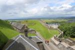 Weg hinab zu den Kasernen des Stirling Castle