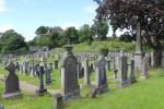 Friedhof der Holy Rude Kirche in Stirling