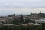 View from Edinburgh Castle over the city