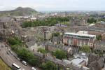 View from Edinburgh Castle over the city