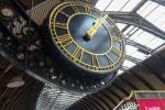 Große Uhr im Hauptbahnhof von York