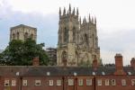 York Minster seen from the city wall