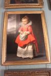 Portrait of a small child in Chatsworth House