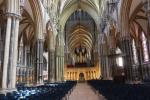 Main nave of Lincoln Cathedral