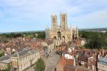 View from the castle to Lincoln Cathedral