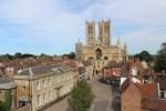 View from the castle to Lincoln Cathedral