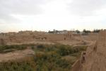 Die äußeren Bereiche der Zitadelle von Meybod sind komplett verfallen