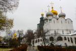 Cathedral of Our Lady of Smolensk inside the Novodevichy Convent in Moscow