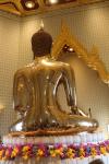 Golden Buddha with a weight of 5.5 tons, located in the temple of Wat Traimit in Bangkok.