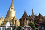 Temple of the Emerald Buddha (Wat Phra Kaew) in the Bangkok Grand Palace
