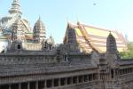 Model of Angkor Wat in Wat Phra Kaew of Bangkok Grand Palace