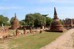 Ruinen des Wat Phra Si Sanphet in Ayutthaya