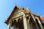 Temple of the Emerald Buddha (Wat Phra Kaew) in the Bangkok Grand Palace