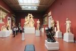 Archaeological Collection with copies of ancient statues in the Pushkin Museum