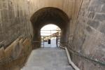 Treppen zu den Lascaris War Rooms unter den Mauern von Valetta
