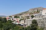 Blick von der Stari Most (Alte Brücke) über Mostar