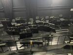 Orchestra pit of the Richard Wagner Festival Hall on the Green Hill