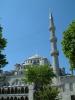 One of the six minarets of the Sultan Ahmed Mosque (Sultan Ahmet Camii)