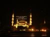 Die Sultan-Ahmet-Moschee oder Blaue Moschee bei Nacht