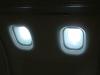 Die Fenster in der Concorde F-BVFB sind nur sehr klein. Die Passagiere konnten nur recht wenig von der Außenwelt sehen.