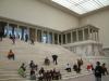The Pergamon Altar was shipped out of the Ottoman Empire from the original excavation site by the German archeological team lead by Carl Humann, and reconstructed in the Pergamon Museum in Berlin in the 19th century.