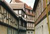 Half-timbered houses in the city center of Quedlinburg