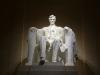 Statue of Abraham Lincoln in the Washington Lincoln Memorial