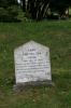 Grabstein auf dem Friedhof der Haustiere von Powerscourt Estate