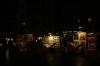 Händler verkaufen in der Nacht Gemälde auf der Piazza Navona