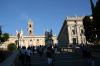 Stufen hinauf zum Kapitolsplatz (Piazza del Campidoglio)