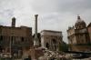 Tabularium, Arch of Septimius Severus and the church Santi Luca e Martina