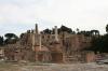 View from Forum Romanum up to Palatine Hill